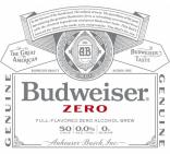 Budweiser - Zero Non-Alcoholic Lager 0