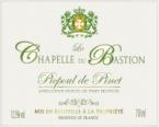 La Chapelle du Bastion - Picpoul de Pinet 2023 (750)