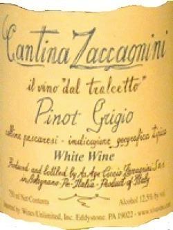Cantina Zaccagnini - Pinot Grigio 2024 (750ml) (750ml)