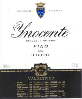Valdespino - Fino Jerez Inocente (750ml) (750ml)