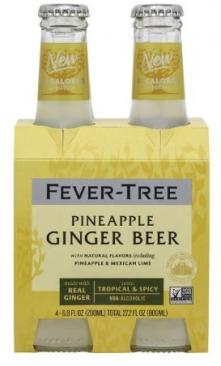 Fever Tree 4pbtl - Pineapple Ginger Beer (200ml 4 pack) (200ml 4 pack)