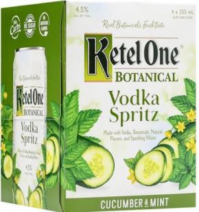 Ketel One 4pcan - Botanical Cucumber & Mint Spritz (355ml) (355ml)