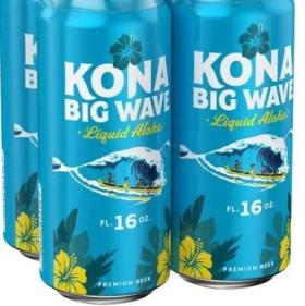 Kona 4pcan - Big Wave (4 pack 16oz cans) (4 pack 16oz cans)