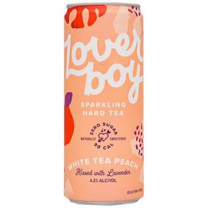 Loverboy - White Peach Tea (6 pack cans) (6 pack cans)