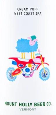 Mount Holly 4pcan - Cream Puff (4 pack 16oz cans) (4 pack 16oz cans)