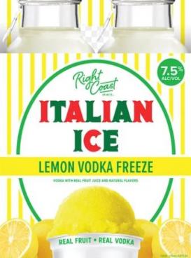 Right Coast - Lemonade Vodka Freeze (4 pack 375ml) (4 pack 375ml)