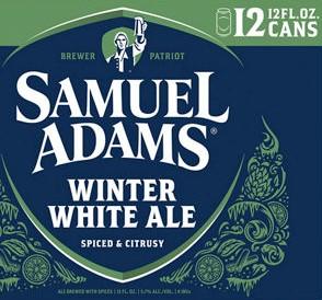 Sam Adams 12pcan - Winter White Ale (12 pack 12oz cans) (12 pack 12oz cans)