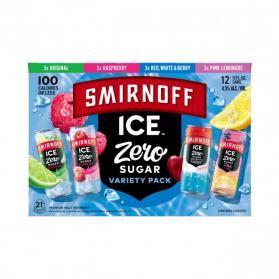 Smirnoff Ice - Zero Sugar Variety (12 pack 12oz cans) (12 pack 12oz cans)