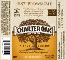 Charter Oak - Brown Ale (6 pack 12oz cans) (6 pack 12oz cans)
