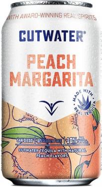 Cutwater - Peach Margarita (4 pack 12oz cans) (4 pack 12oz cans)