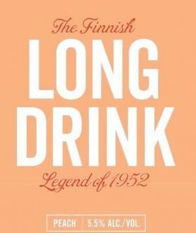 Long Drink - Peach (6 pack 12oz cans) (6 pack 12oz cans)