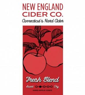 New England Cider Co. - Fresh Blend (4 pack 16oz cans) (4 pack 16oz cans)