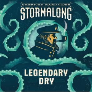 Stormalong Cider - Legendary Dry (4 pack 16oz cans) (4 pack 16oz cans)