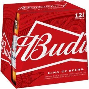 Budweiser - Lager (12 pack 12oz bottles) (12 pack 12oz bottles)