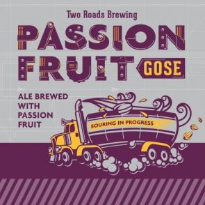 Two Roads - Passion Fruit Gose (4 pack 16oz cans) (4 pack 16oz cans)