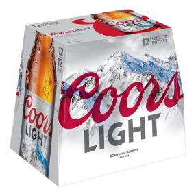 Coors Brewing Co - Coors Light (12 pack 12oz bottles) (12 pack 12oz bottles)