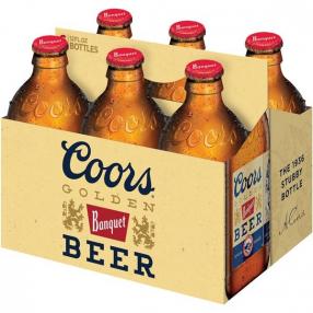 Coors - Banquet Lager (6 pack 12oz bottles) (6 pack 12oz bottles)